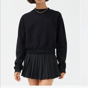 Aritzia | TNA | Cozy Fleece Perfect Shrunken Sweatshirt